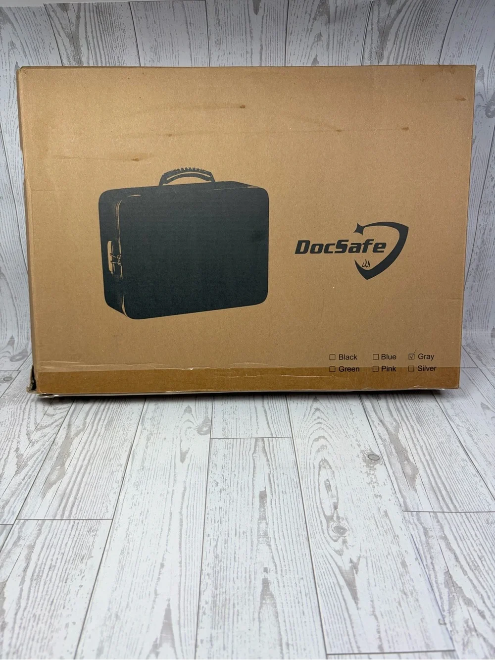 NEW!! DocSafe Fireproof Briefcase (Gray)